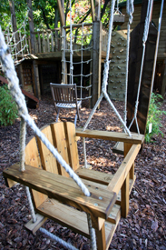 Adventure Playground rope swing