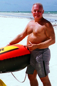 Bare Chested Gardener