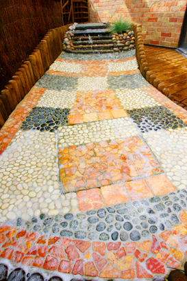 Water Fall in Playground